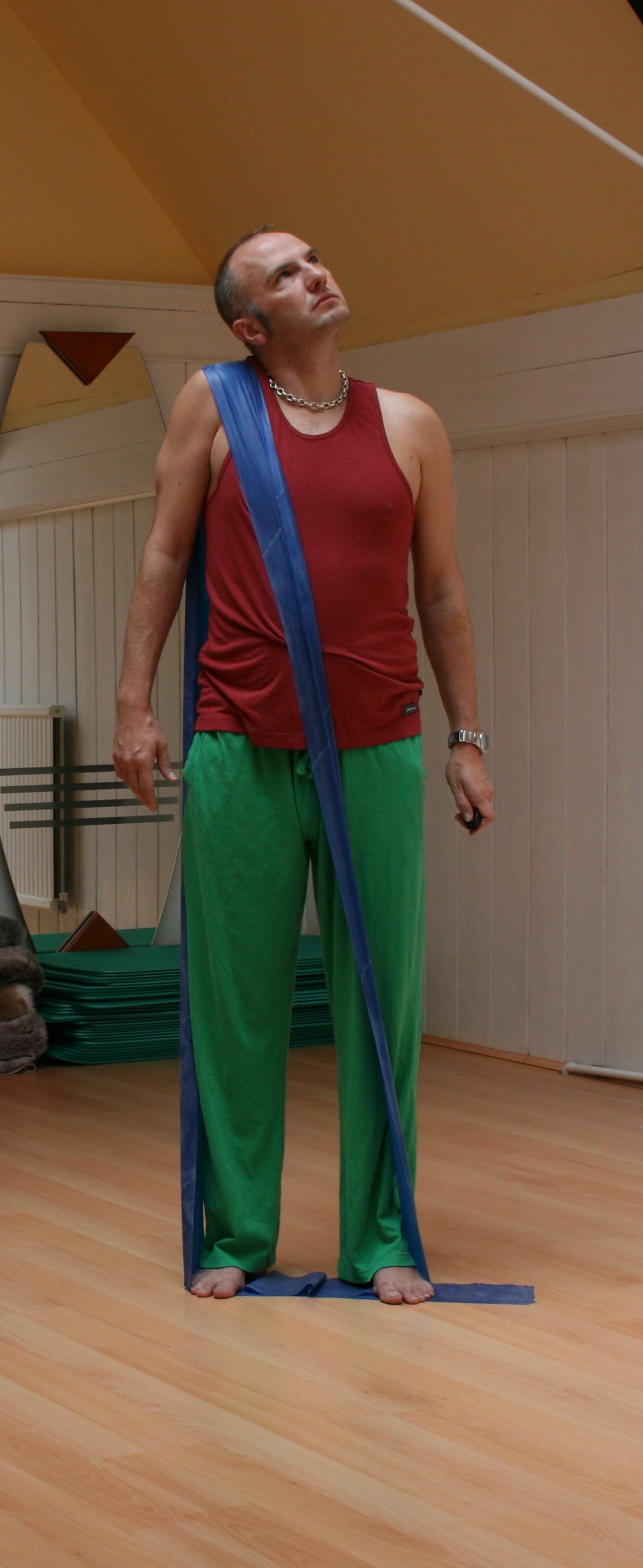 Shoulder Relaxation Exercise with Theraband  Franklin Method 5